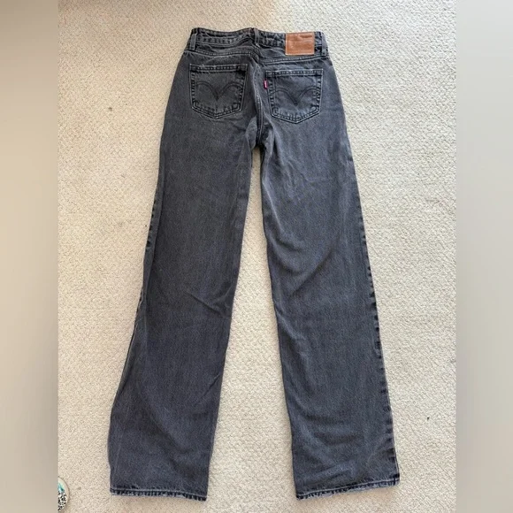 Levi's Low Loose Jeans Black - Picture 4 of 5